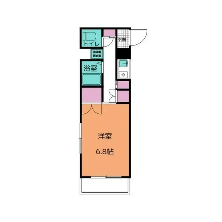 エトワール深谷 7階階 間取り