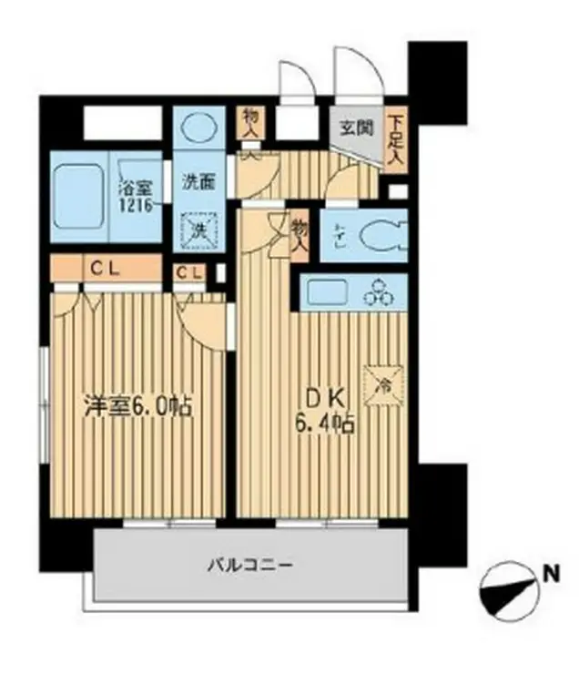 ラポール三田 9階階 間取り