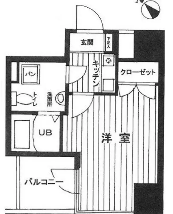 サンテミリオン茅場町リバーサイド 8階階 間取り