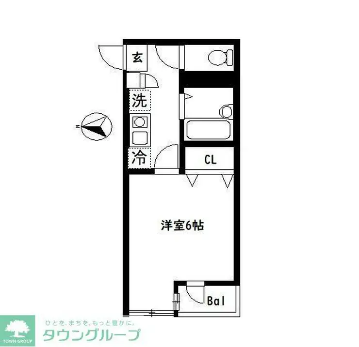 ルイ・シャトレ 3階階 間取り