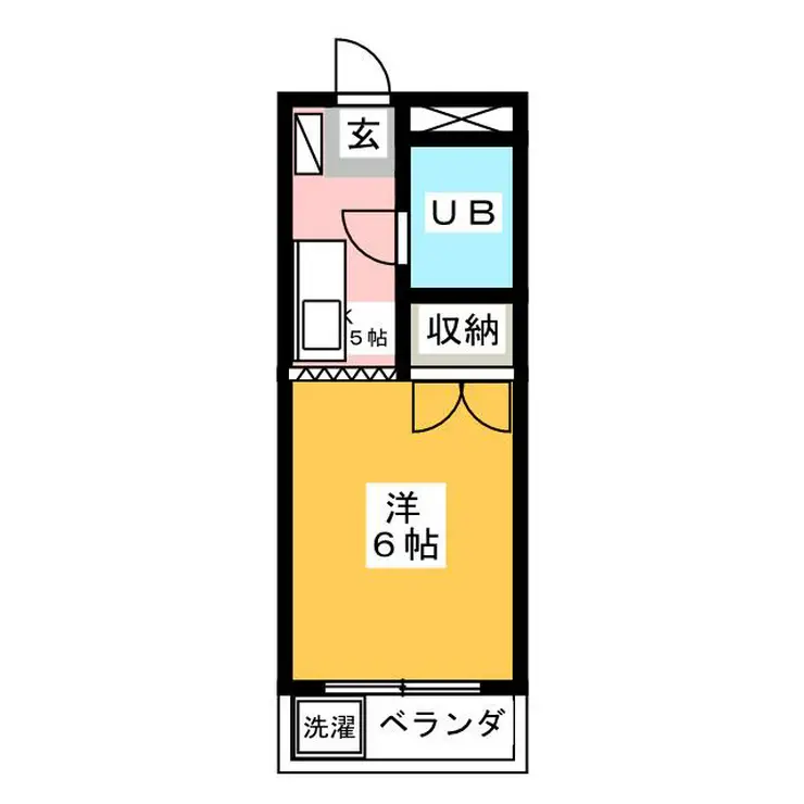 アーシャン 2階階 間取り