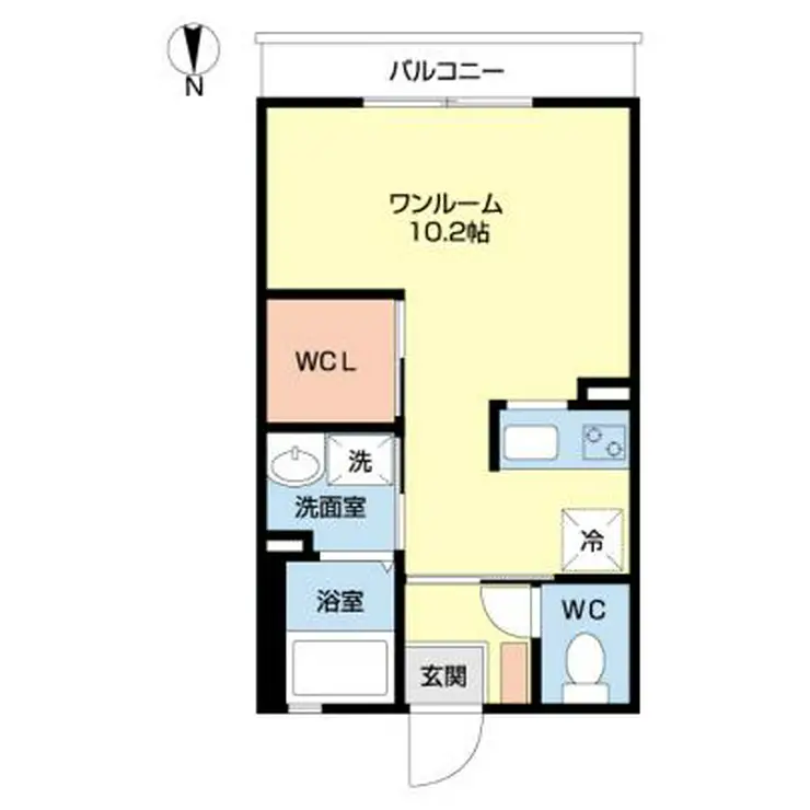 イオスメゾン 2階階 間取り