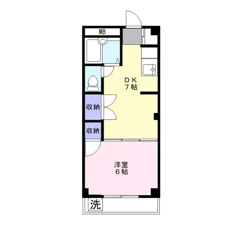 ビラピアンカ 1階階 間取り