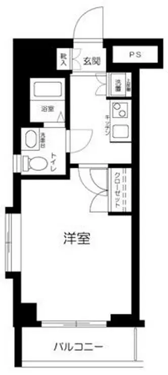 スカイコートヌーベル巣鴨 5階階 間取り