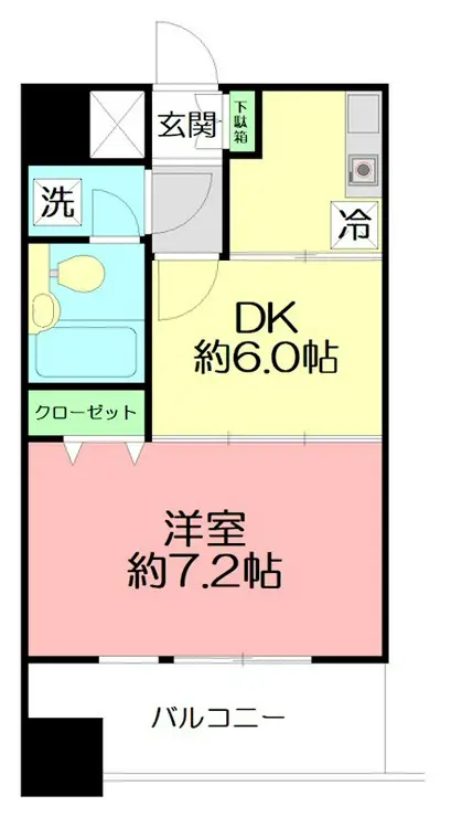 ライオンズマンション平塚宝町 14階階 間取り