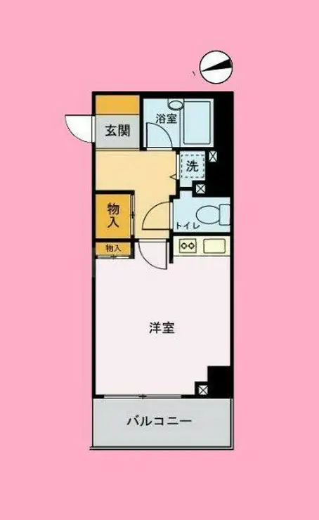 CASA DE MORIO 2階階 間取り