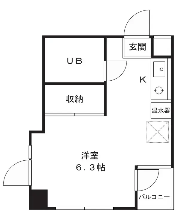 戸田ルーベンス 4階階 間取り