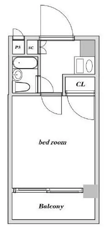 グロリア向ヶ丘 2階階 間取り