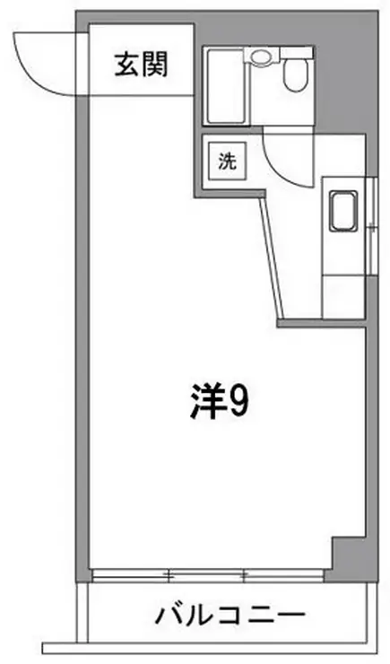 赤坂南部坂ハイツ 5階階 間取り