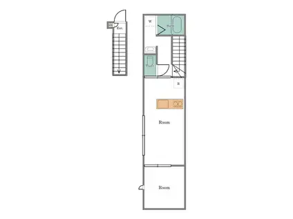 グレイスメゾン(1LDK/2階)の間取り写真