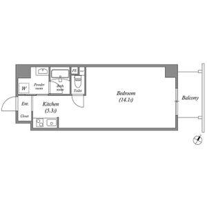 TS RESIDENCE NAGOYA(ワンルーム/7階)の間取り写真