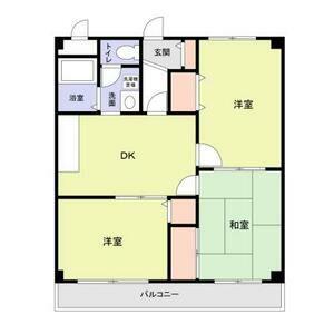 SHELLEYS金剛(3DK/3階)の間取り写真
