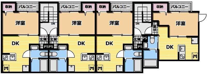 志村SOLANA LINK(1DK/2階)の間取り写真