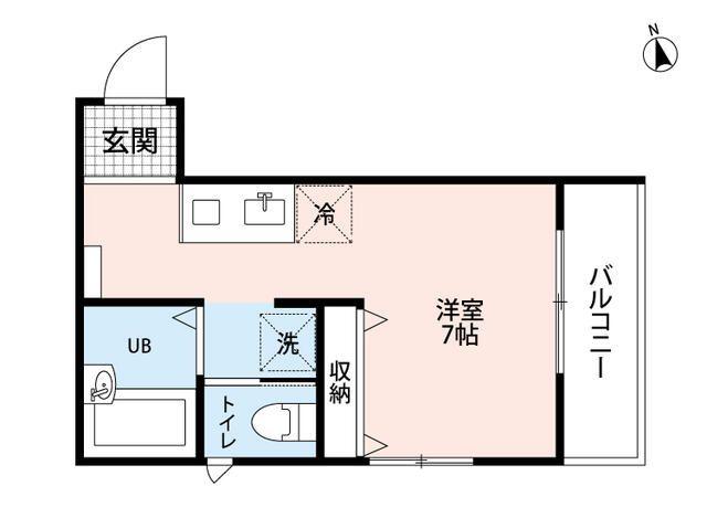 グランピア曳舟(ワンルーム/3階)の間取り写真