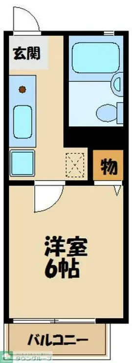 サンシティ石井 2階階 間取り