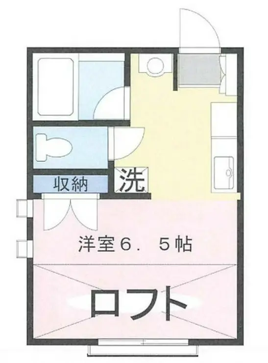 フロマージュ国立 2階階 間取り
