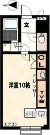 Fメゾン千種(ワンルーム/2階)の間取り写真