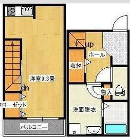 SHIMOSHIBA PIT(ワンルーム/1階)の間取り写真