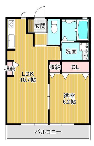 神戸電鉄三田線 道場南口駅 徒歩9分 2階建 築13年(1LDK/1階)の間取り写真