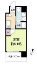 LIVECASA上新庄(1K/2階)の間取り写真