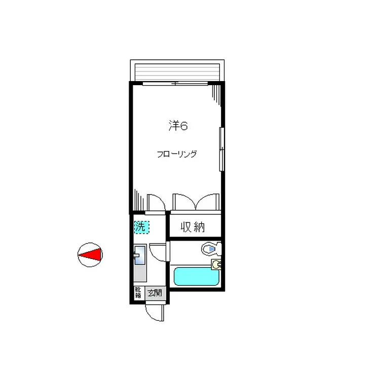 グランデ東中野 3階階 間取り