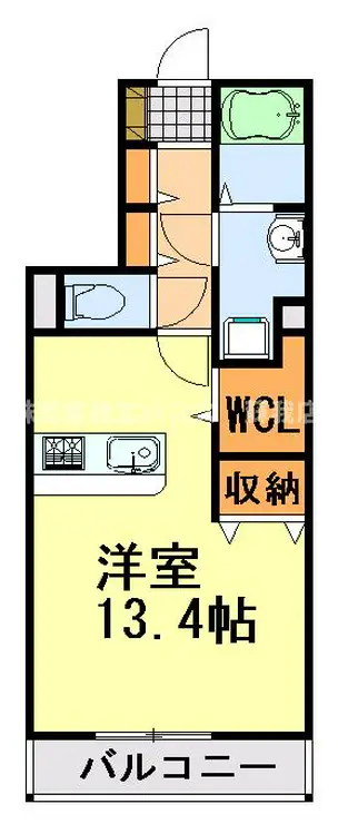 プランドール樹 3階階 間取り