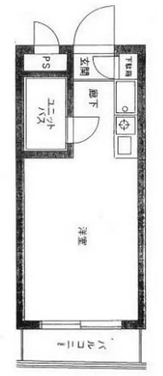 メインステージ目黒 2階階 間取り