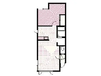 グラナダ77(1LDK/2階)の間取り写真
