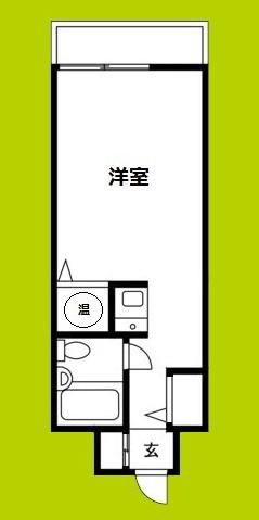 コボリマンション新大阪(ワンルーム/7階)の間取り写真