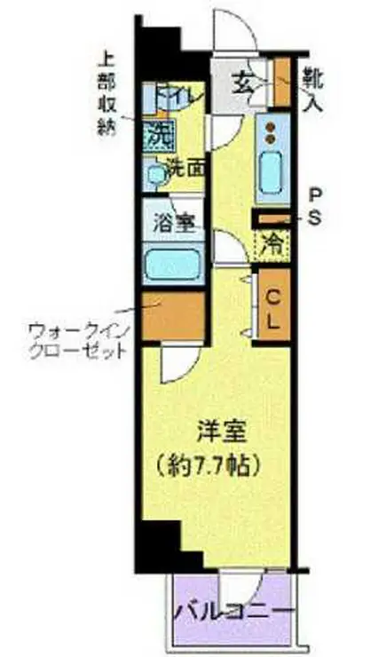 デュアレス千代田三崎町 9階階 間取り