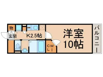 PHOENIX VILLA りんくう(1K/5階)の間取り写真