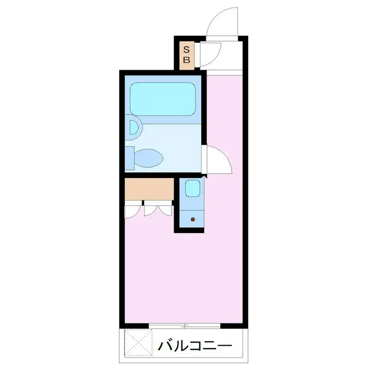 スカイコート横浜星川 4階階 間取り