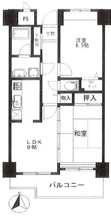 ペルマネンテ・アビ 8階階 間取り