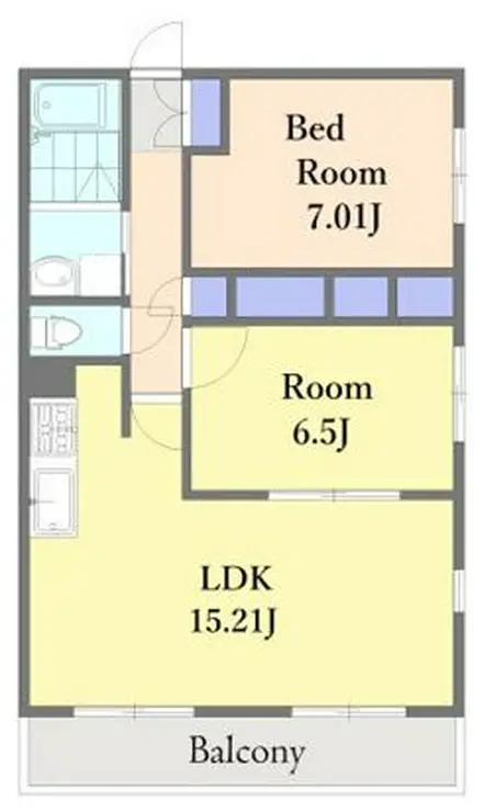 ビューヒルズ東戸塚壱番館 2階階 間取り