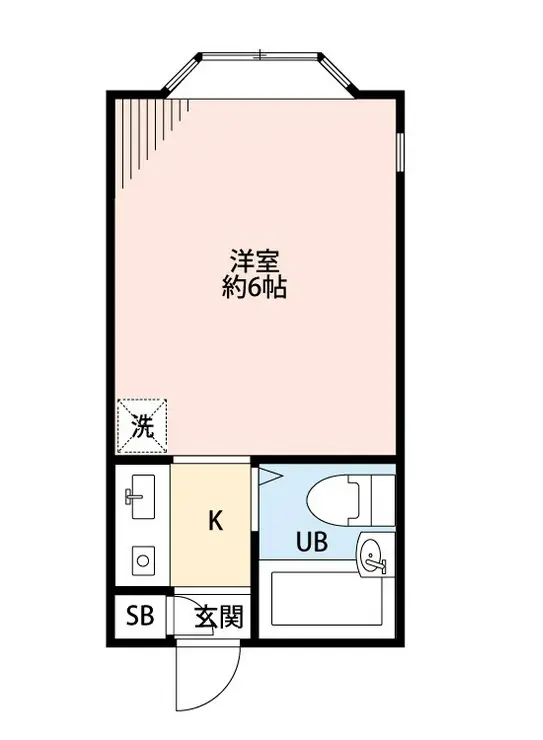 メゾン21 1階階 間取り
