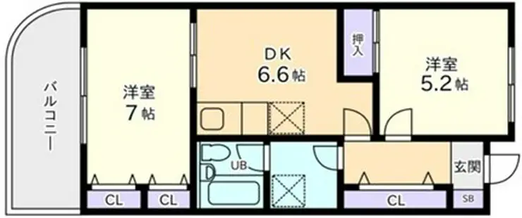 仙台坂アルカディア 1階階 間取り
