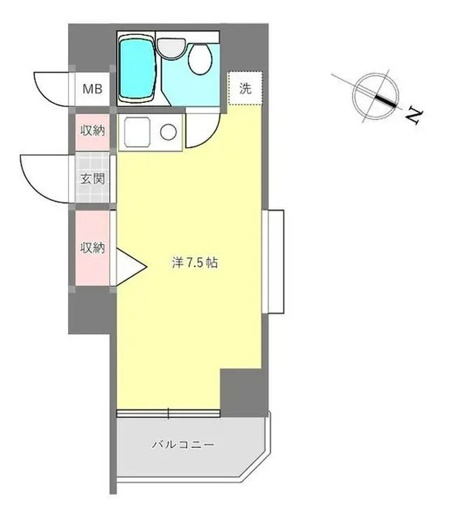 日神パレステージ南長崎 3階階 間取り