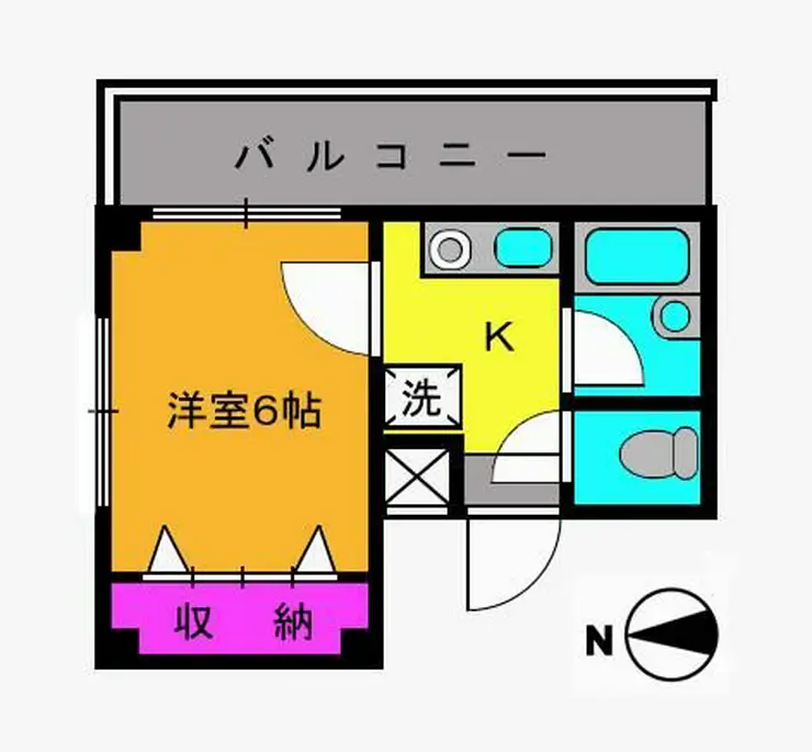 ティファニー舟渡 4階階 間取り