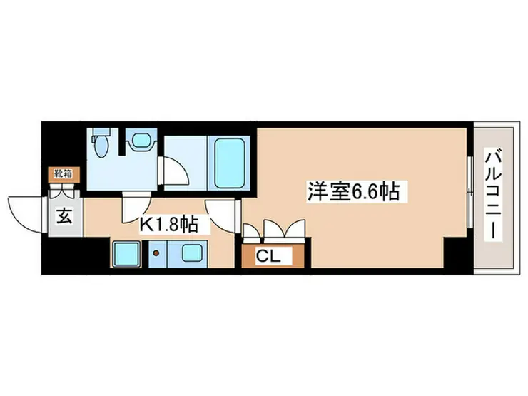 エスティメゾン武蔵小金井 3階階 間取り