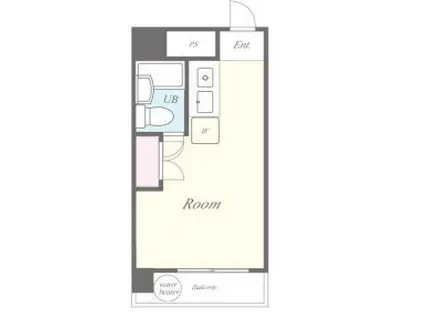 セジュール田町(ワンルーム/10階)の間取り写真