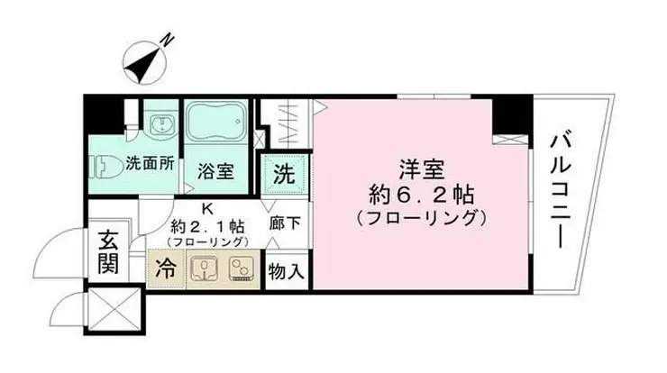 トーシンフェニックス日本橋浜町壱番館 10階階 間取り