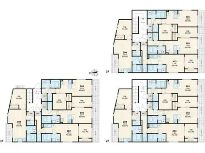 PARKLET・高坂(1LDK/1階)の間取り写真