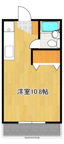 コーポYR(ワンルーム/1階)の間取り写真