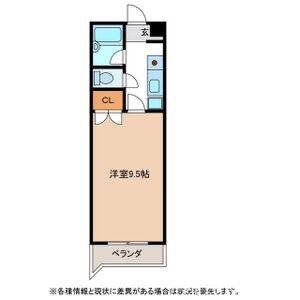 エクセレント西可児(1K/4階)の間取り写真