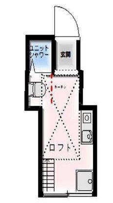 マンサルド南大塚(ワンルーム/1階)の間取り写真