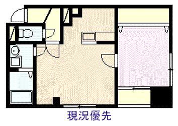 ＪＲ石北本線 南永山駅 徒歩16分 3階建 築29年(1LDK/2階)の間取り写真