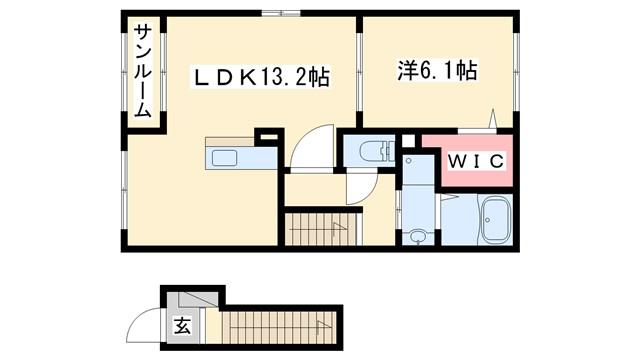 尾上町養田3丁目アパートII
