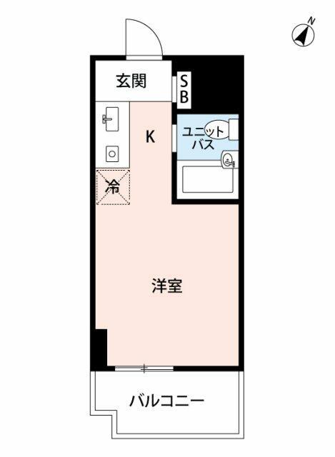 マイナビSTAY大井町2(ワンルーム/6階)の間取り写真