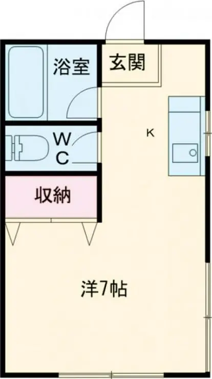 ファーストパレス金森II 1階階 間取り
