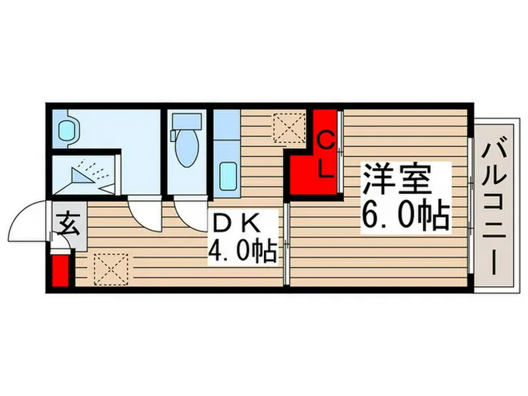 穂高第2ブラザーズ柏 7階階 間取り